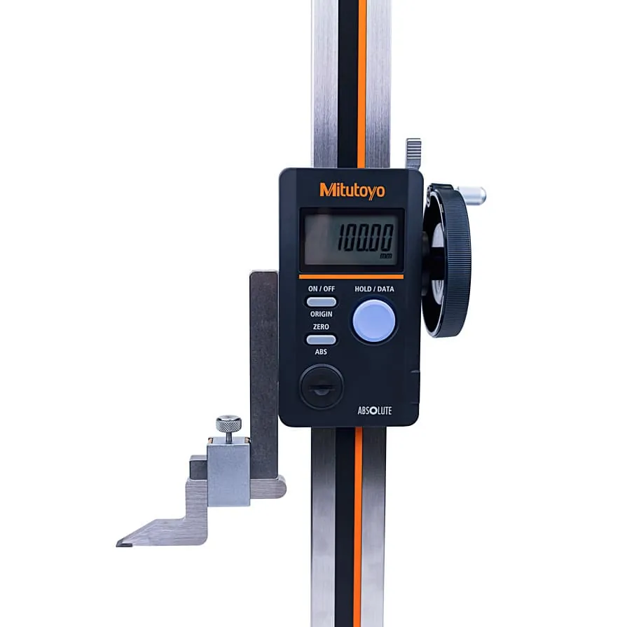Mitutoyo 300 mm Absolute Digimatic Height Gauge With Slider Feed Wheel, 570-402
