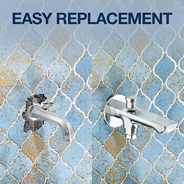 Kohler Fore Arc Bath Spout With Diverter In Polished Chrome Finish, K-27494IN-CP