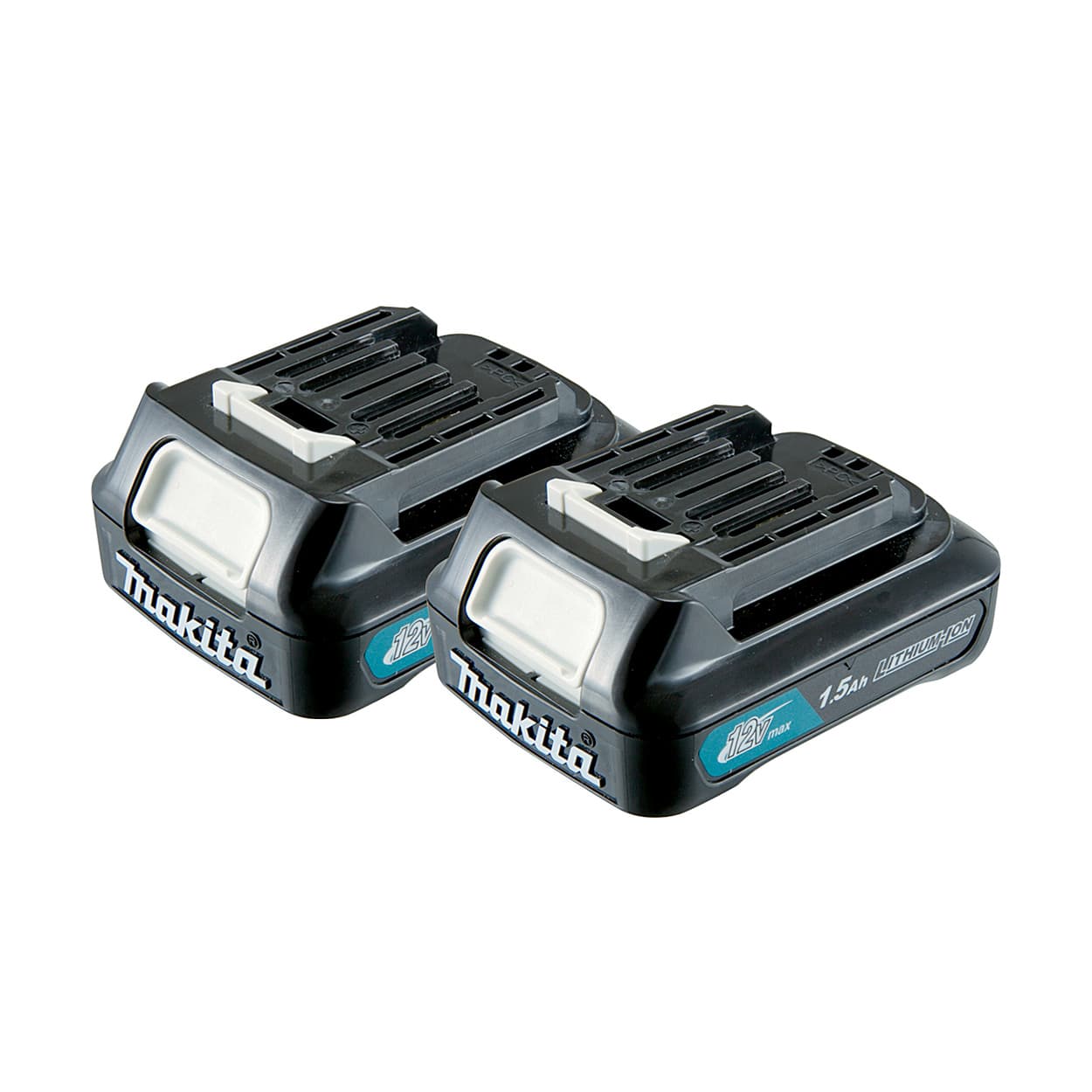 Makita 12V Max CXT Li-Ion 10 mm (3/8") Cordless Drill Driver with Charger & 2 Pcs 1.5Ah Batteries, DF333DWYE