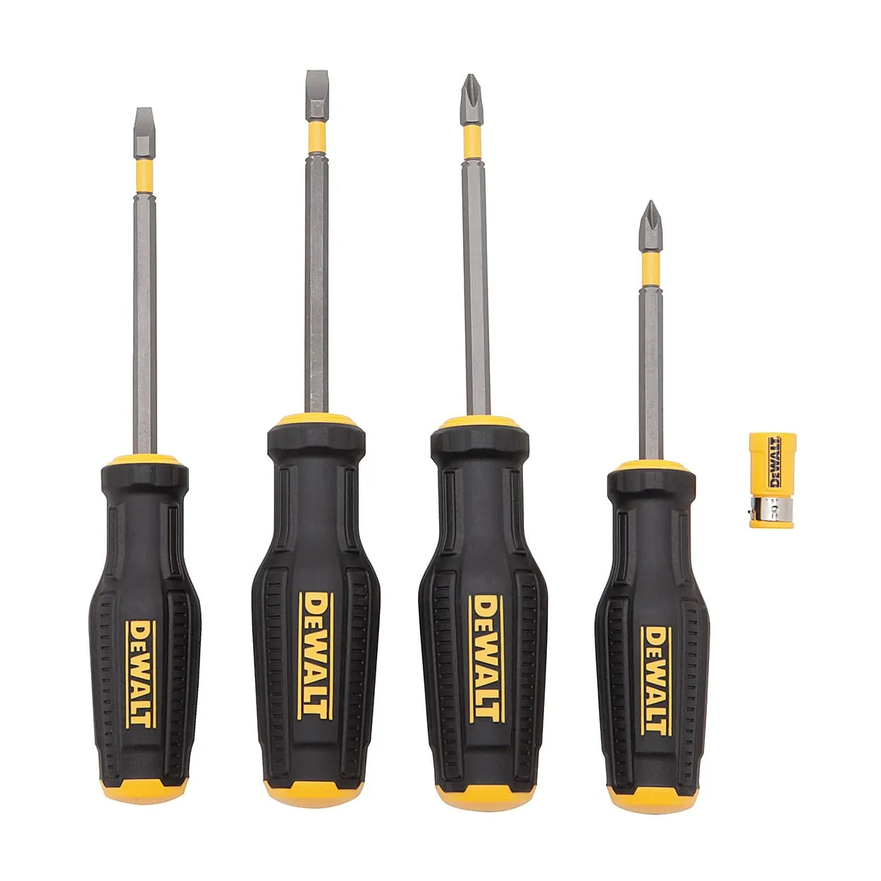 Dewalt 4 Pcs Max Fit Screwdriver Set, DWHT62054-0
