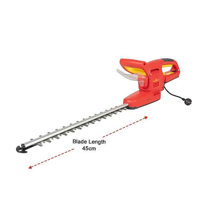 Wolf Garten 600W Electrical Hedge Trimmer 45 cm Blade, HSE 45 V