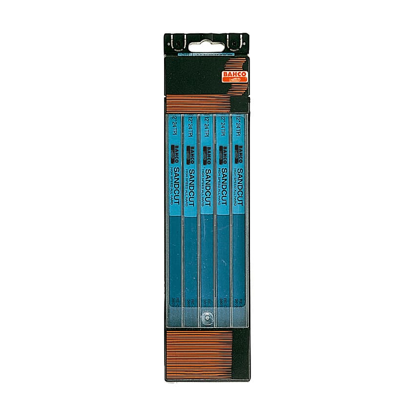 Bacho 300 x 12.5 x 0.63 mm, 14 TPI HSS-All Hard Hacksaw Blade (Pack Of 10 Pcs)