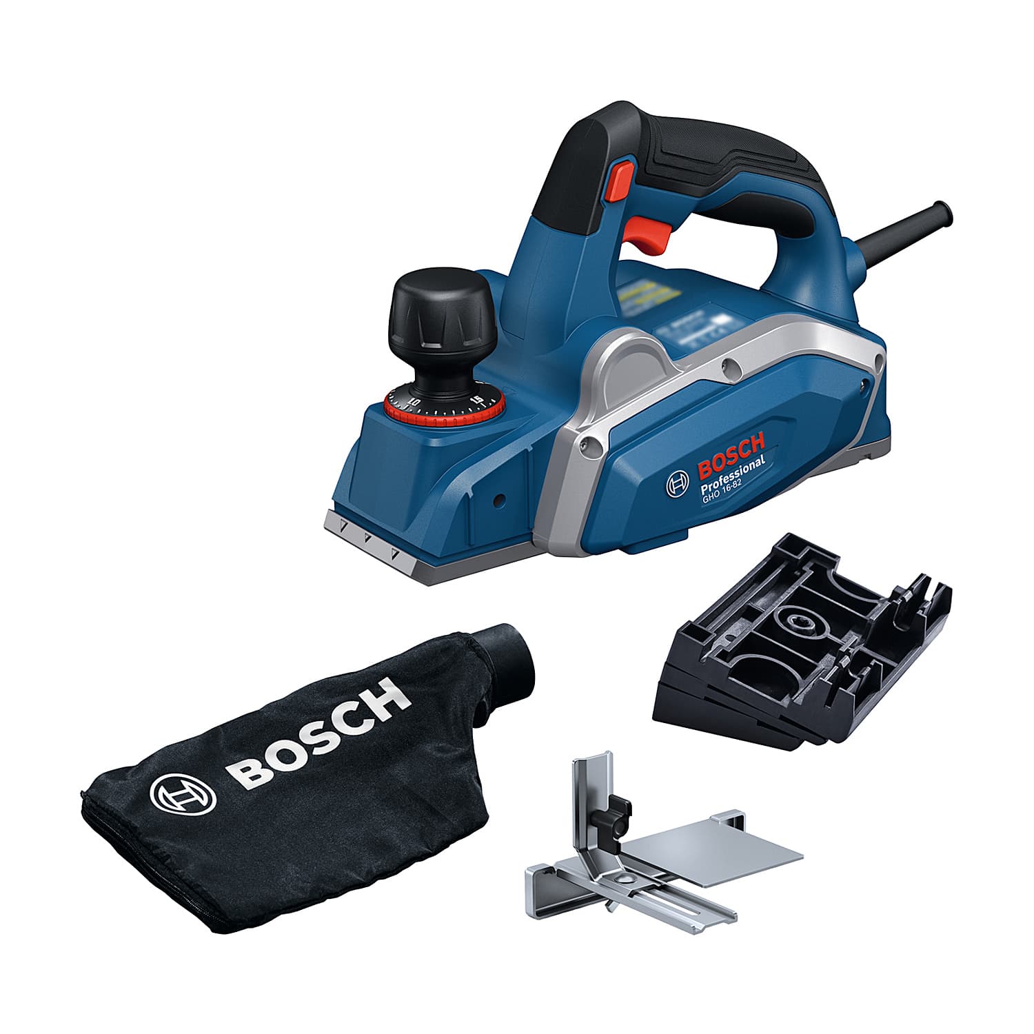 Bosch 0 - 1.6 mm 600W Professional Planer, GHO 16-82