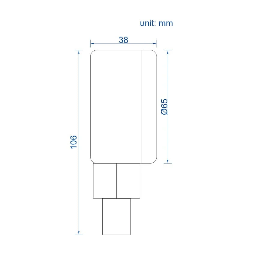 Insize 0 - 6 MPa Digital Pressure Gauge, 5202-M14Y60