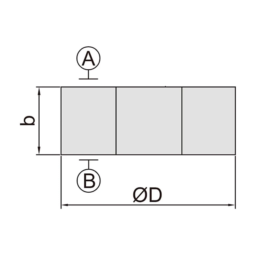 Insize 30 mm Dia. Optical Parallels (Pack of 4 Pcs), 4184-41A