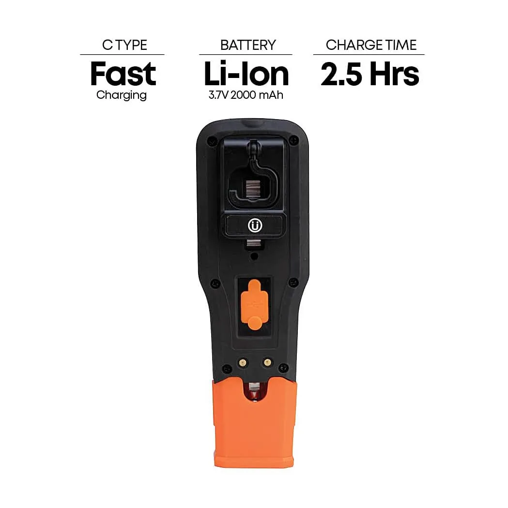 Groz 550 Lumens UV & Dual Charging Worklight, LED/376U