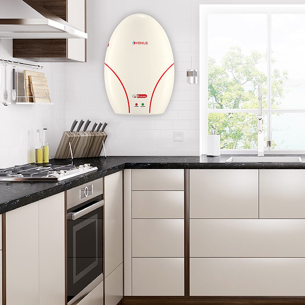 Venus Lava 3 Ltr / 4.5 kW Instant Water Heater (Copper Tank), 3L 45