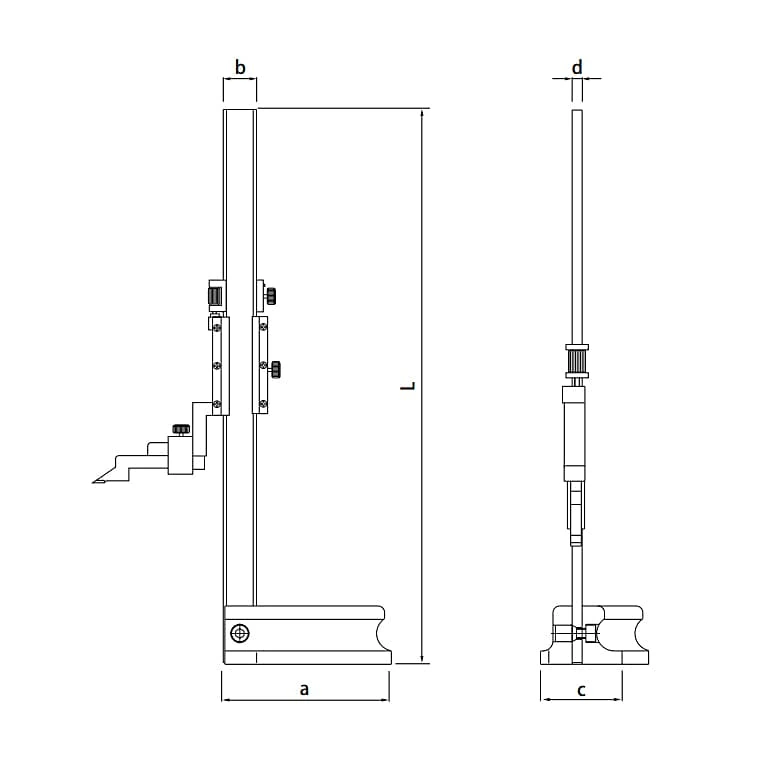 Ozar 600 mm Vernier Height Gauge, AGH-9390