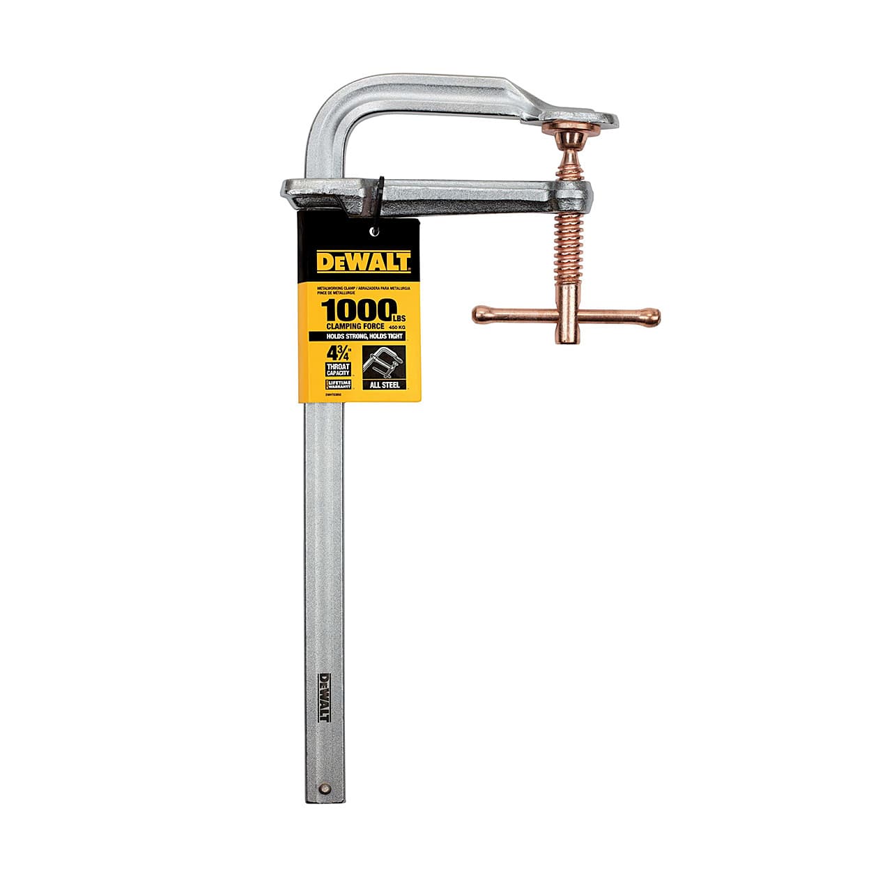 Dewalt 300 x 140 mm Metalworking F-Clamp, DWHT83850-1