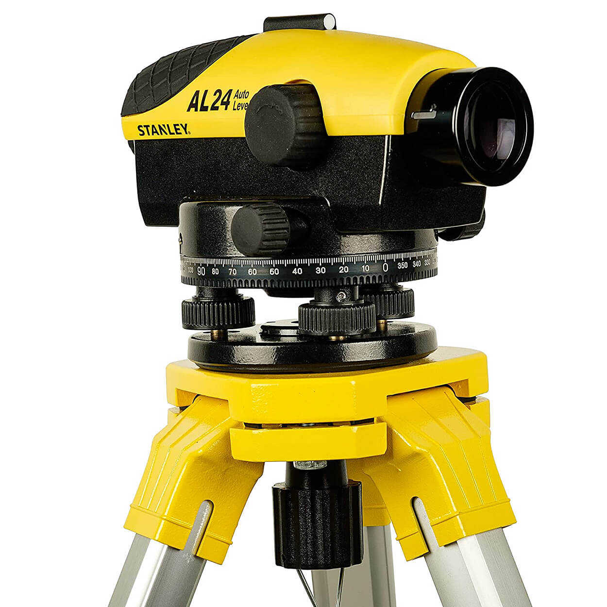Stanley AL24G Optical Level - Site Pack Set with Tripod and Staff 1-77-159N