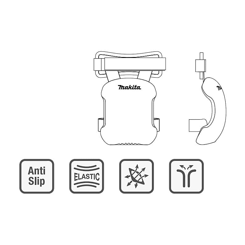 Makita 170 mm Knee Pads, E-15615