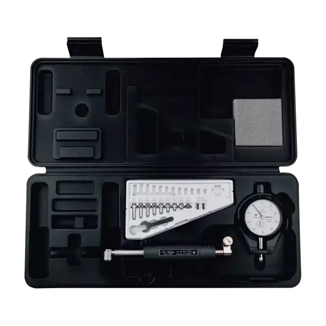 Mitutoyo 18 - 35 mm Short-Leg Type Bore Gauge with Dial Indicator (Graduation 0.01 mm), 511-766-20
