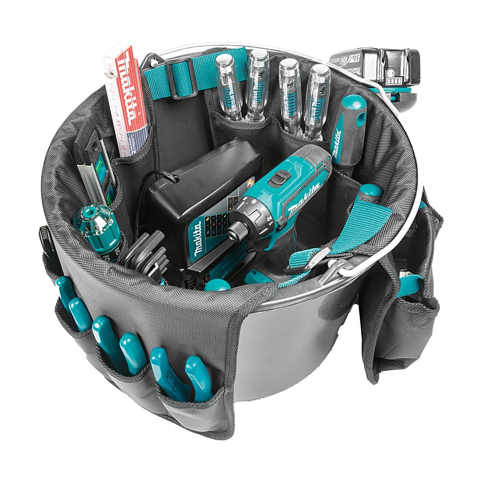 Makita 470 mm Length universal size Bucket Tote Tool Organiser, E-15497