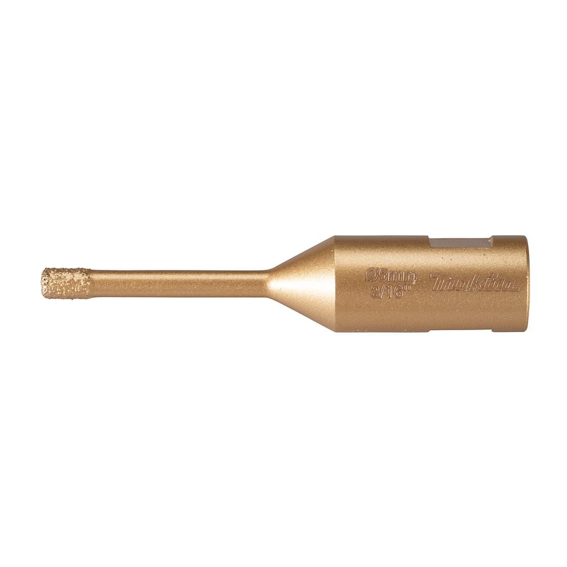 Makita 5 mm Dia x M10 mm Vacuum Brazed Diamond Core Bit, D-75063