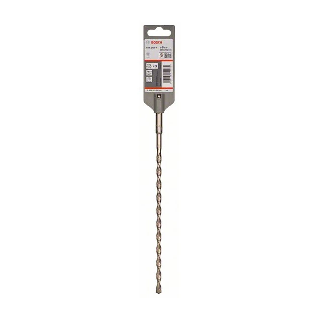 Bosch 8.00 x 265 mm SDS plus-7 Hammer Drill Bits, 2 608 585 041