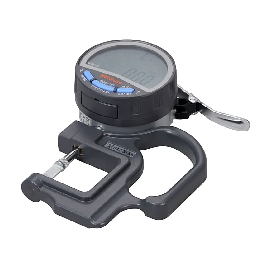 Mitutoyo 0 - 10 mm Blade Type Absolute Digital Thickness Gauge, 547-315A