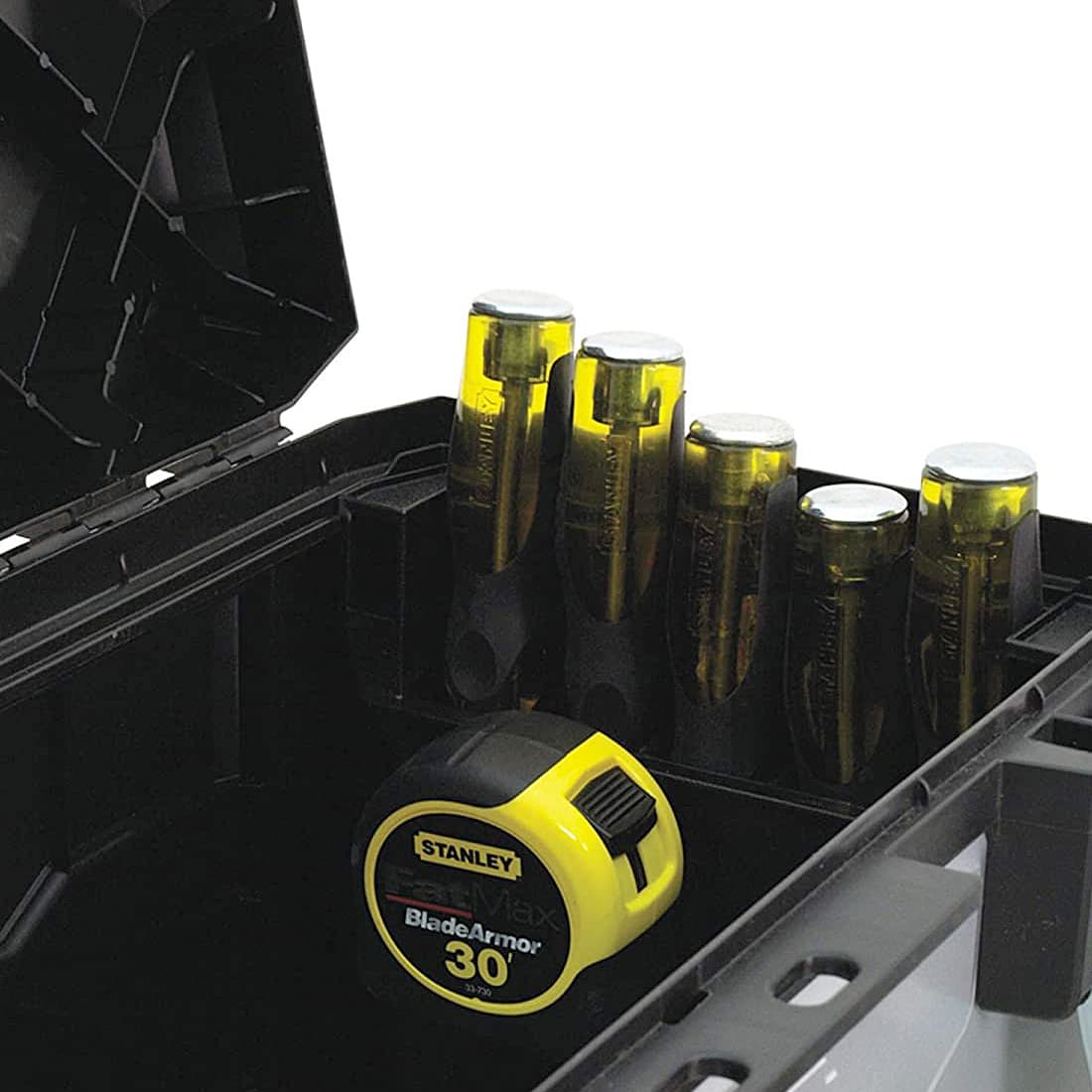 Stanley 23 Inch FatMax Metal Plastic Tool Box, 1-95-616