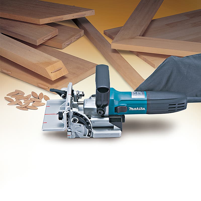 Makita 100 mm / 18V LXT Li-Ion Cordless Plate Joiner (Bare Tool), DPJ180Z