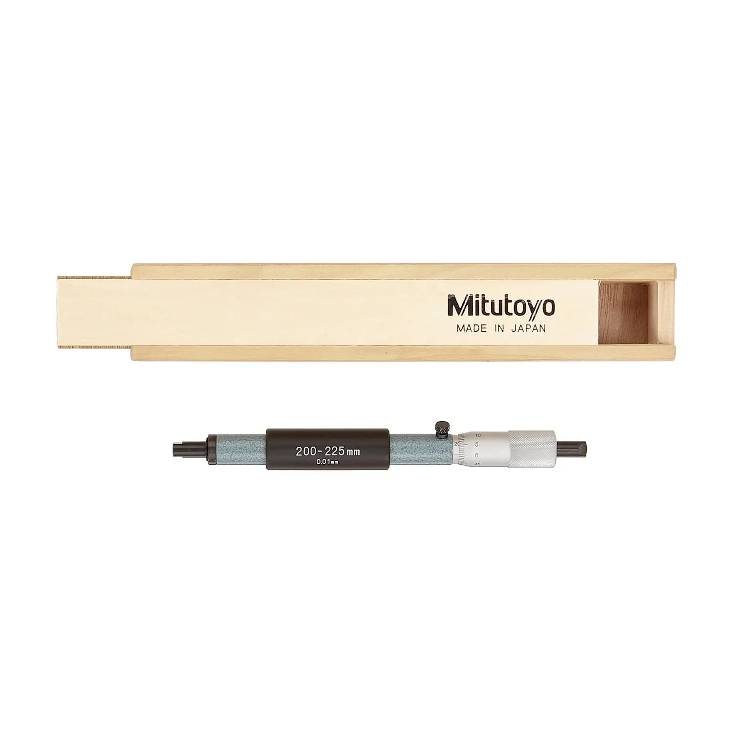 Mitutoyo 225 - 250 mm Tubular Inside Micrometer With Spindle Lock, 133-150