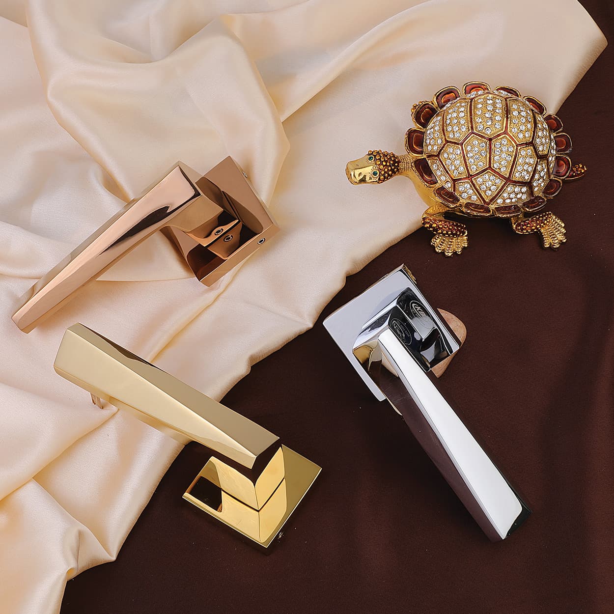 KBI Victor Gold PVD Mortise Handle