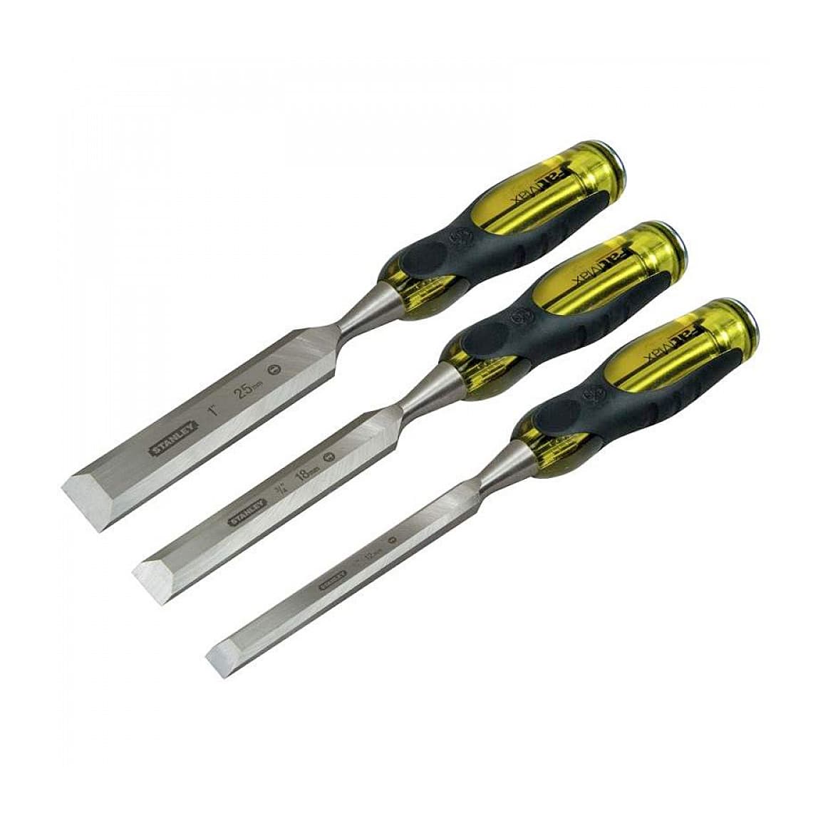 Stanley 3 Pcs FatMax Professional Chisel Set, 2-16-270