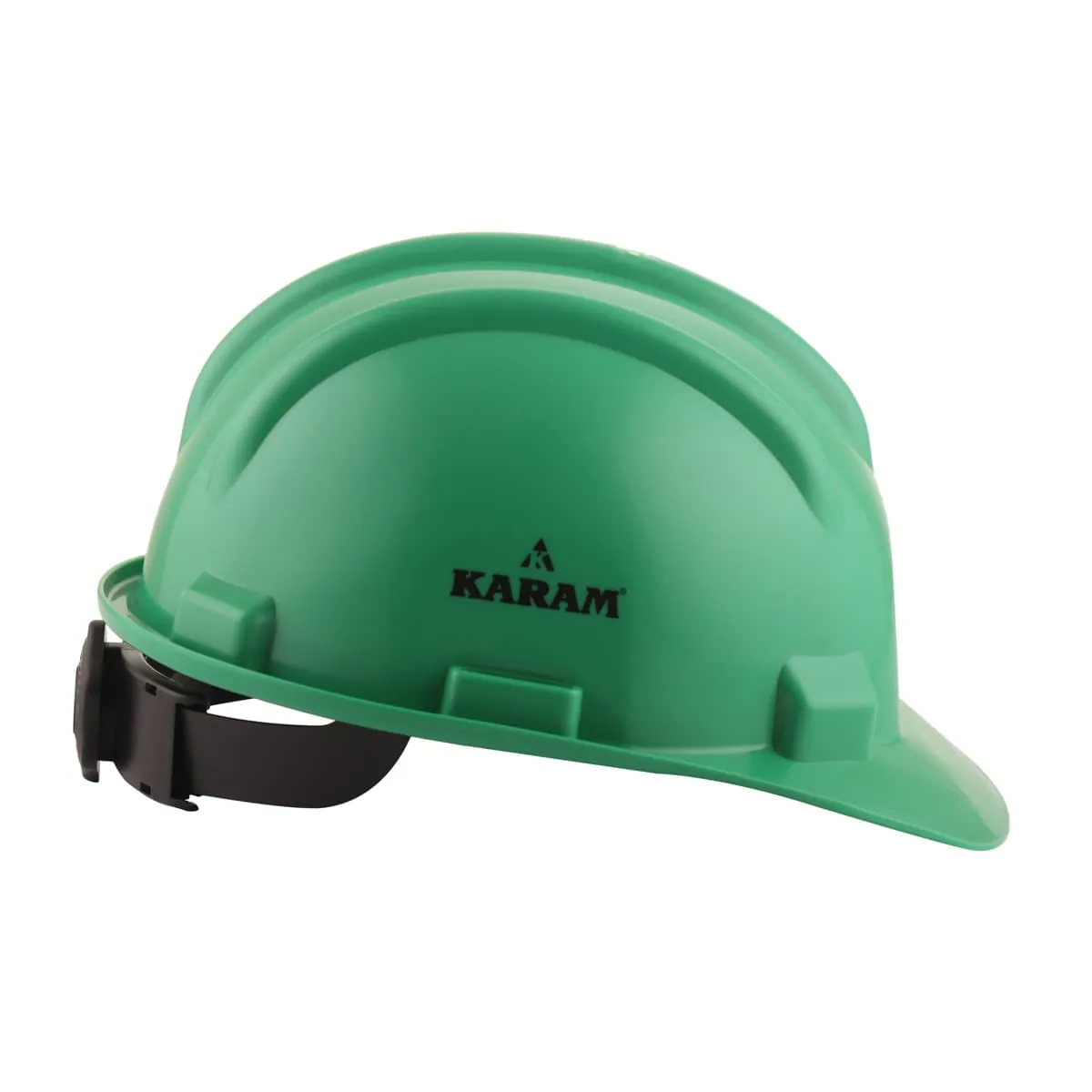 Karam ISI Marked Shelmet Ratchet Type Safety Helmet With Plastic Cradle (Mint Green), PN521
