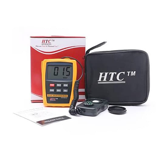 HTC 3-1/2 Digit Solar Power Meter, LX-107