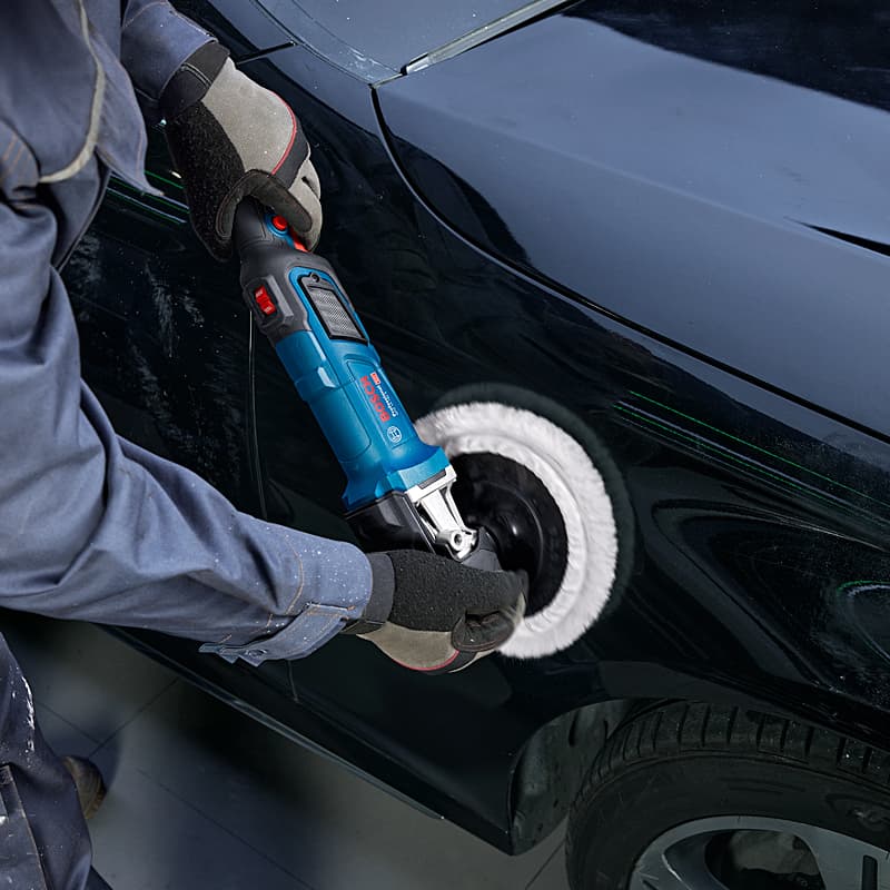 Bosch 180 mm 1400W Universal Angle Polisher with D-handle, GPO 14-180 S