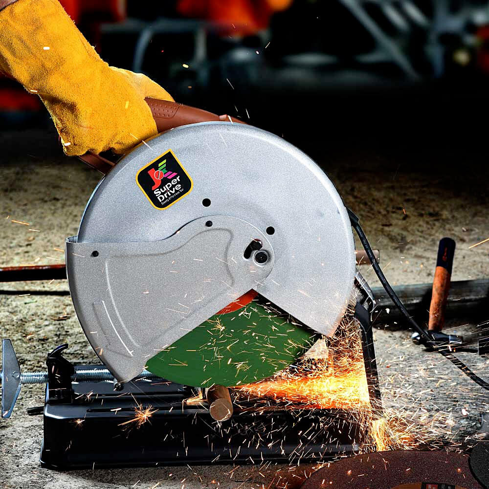 JK Super Driver 355mm 2300W Heavy Duty Cut Off Saw, JKCS14HD, 9005036