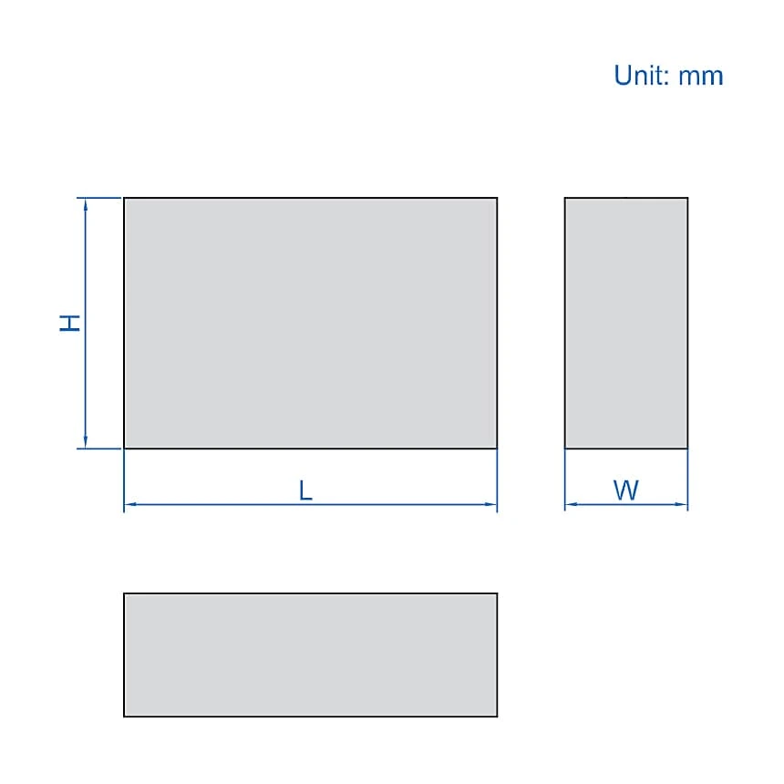 Insize 75 x 50 x 25 mm Parallel Set, 6531-251