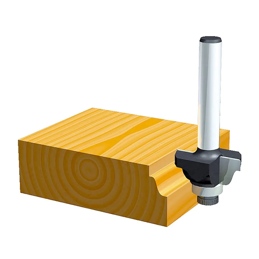 Makita 8.00 mm Router Bit (Roman Ogee Bit - With Bearing), D-48767