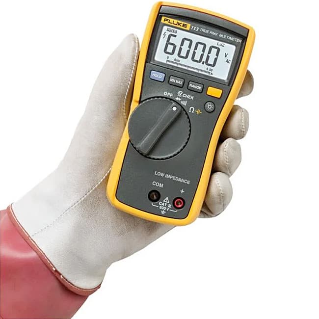 Fluke 113 6000 Counts / 600V True-RMS Digital Multimeter