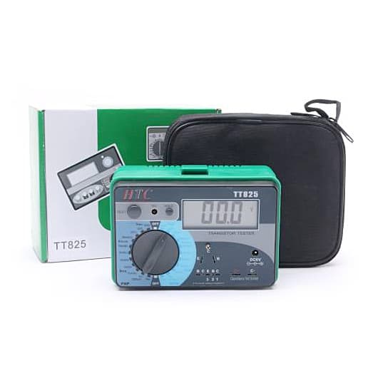HTC 3-1/2 Digit / 1999 Count Transistor Tester, TT-825