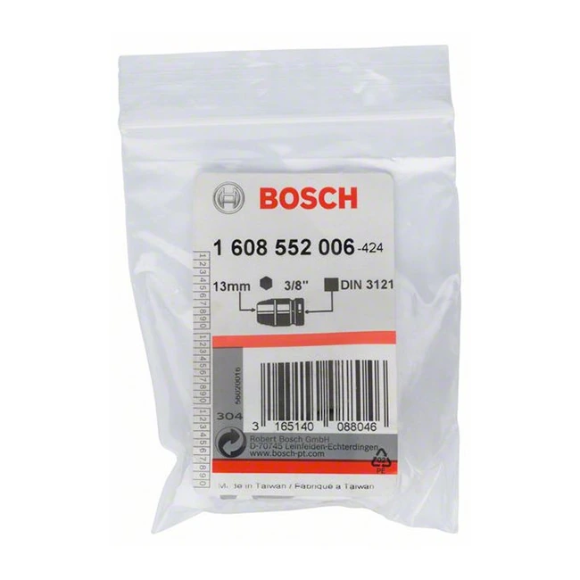 Bosch 13 mm 3/8" Sq. Drive Sockets For Impact Wrenches, 1 608 552 006
