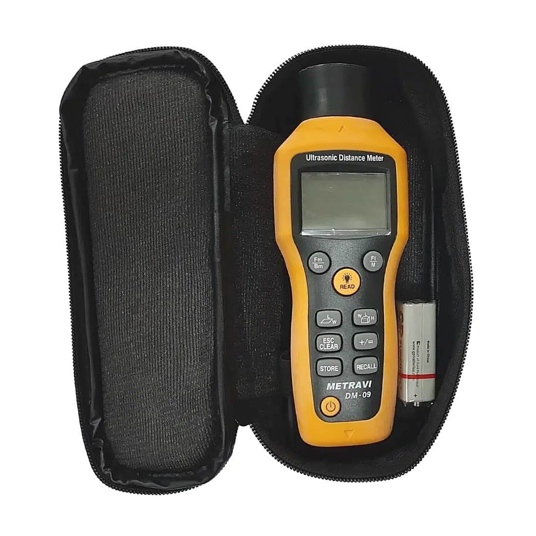Metravi 16 Mtr Digital Ultrasonic Distance Meter, DM-09