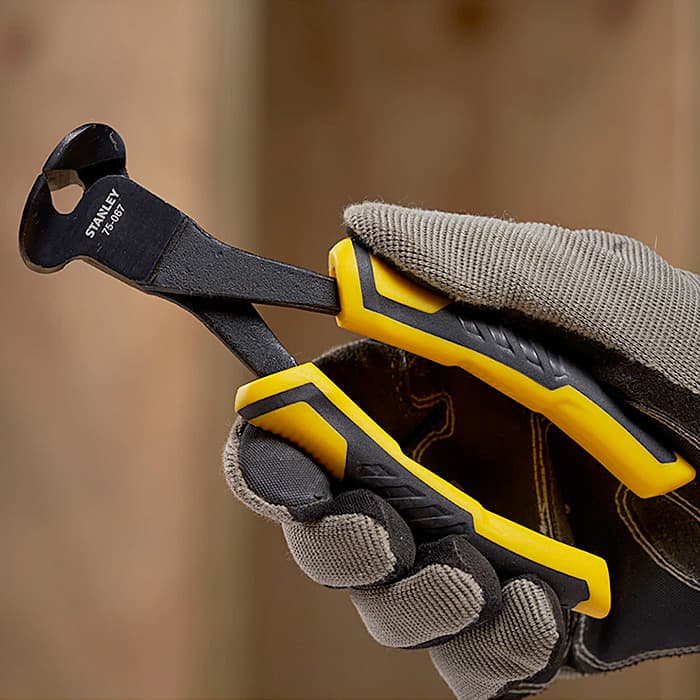 Stanley 6 inch / 150 mm Dynagrip End Cutter Pliers (Cushion Grip), STHT0-75067
