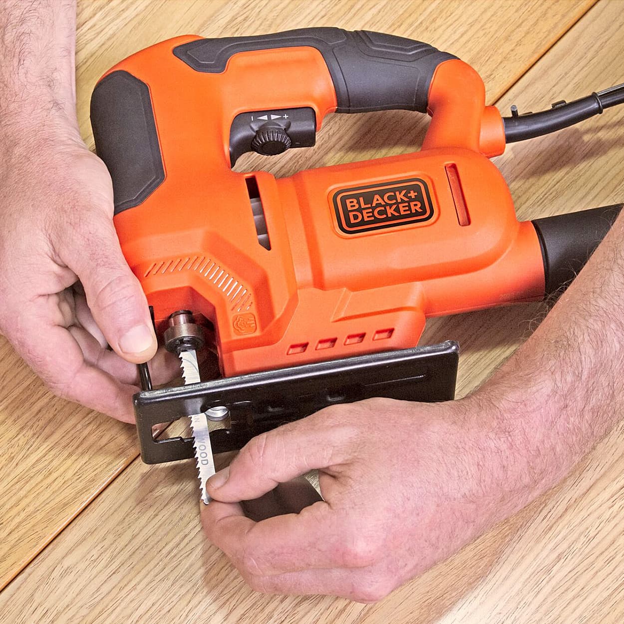 Black+Decker 400W Variable Speed Jigsaw, BES603-IN
