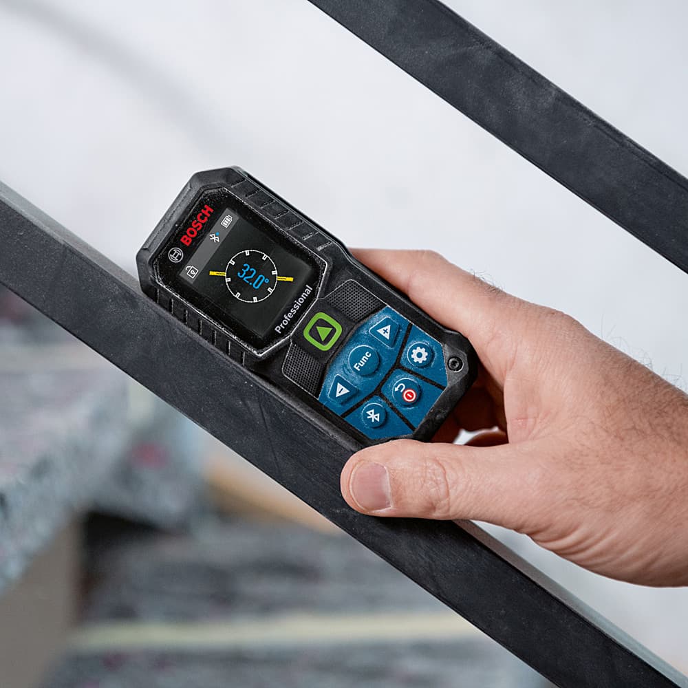 Bosch 50 Mtr Professional Laser Measure With Color Backlit Display (Bluetooth Enabled), GLM 50-27 CG