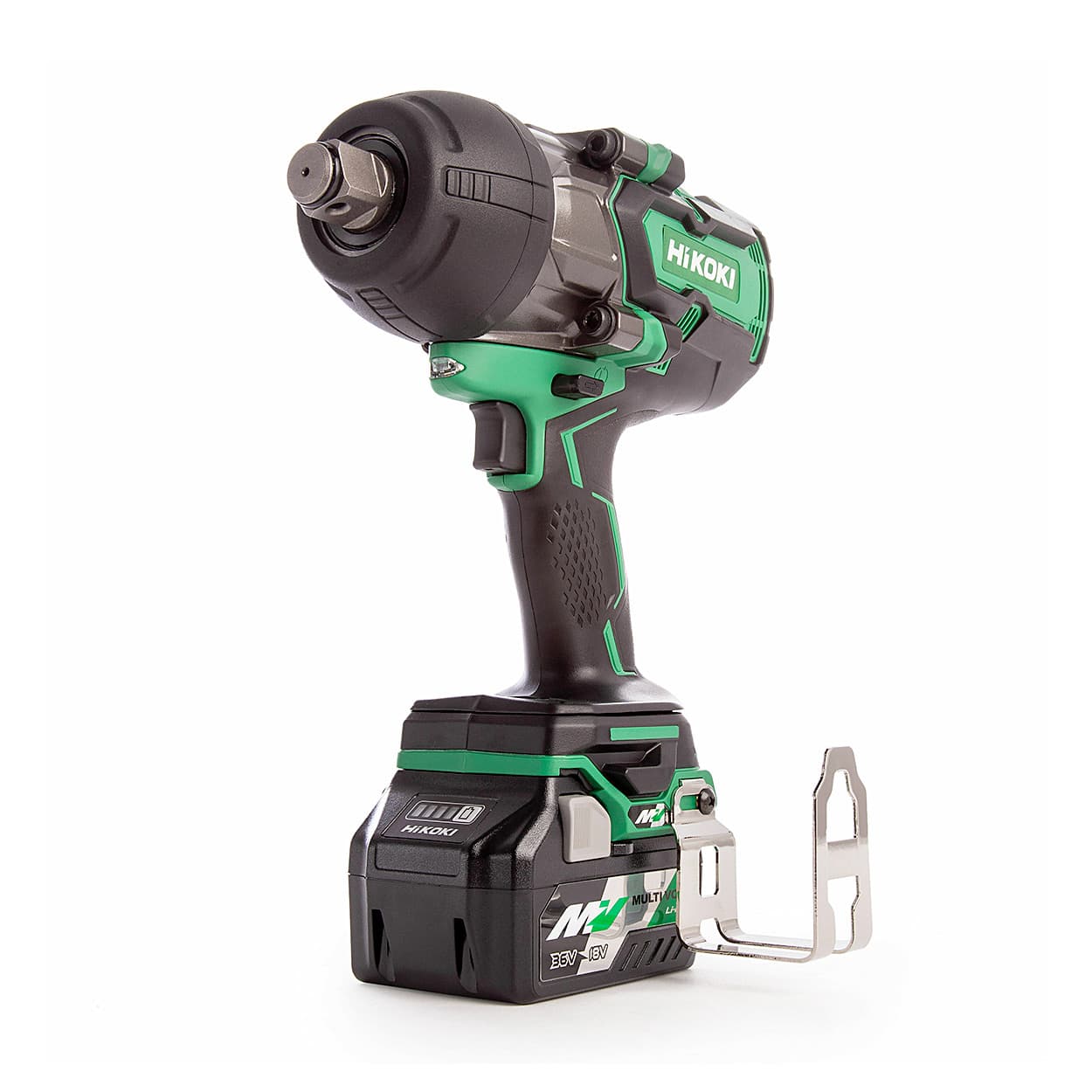 HiKoki 3/4 Inch / 36V / 2.5 Ah Li-ion Cordless Impact Wrench (Brushless), WR 36DAWRZ