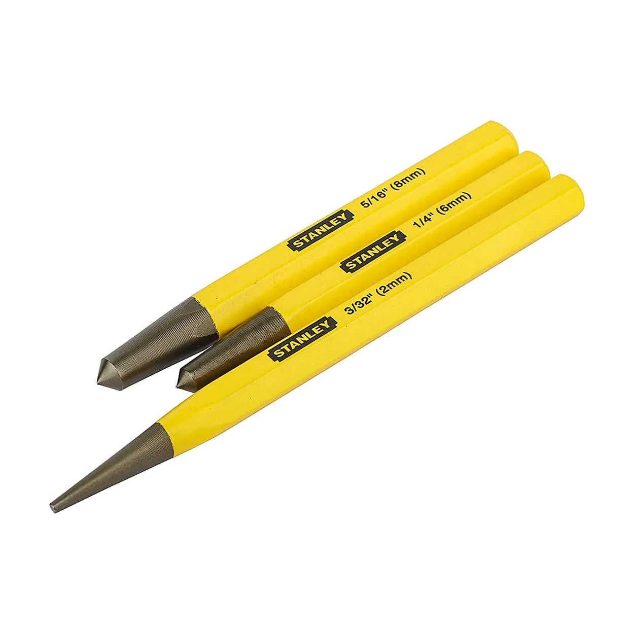 Stanley 12 Pcs Pin Punches & Cold Chisel Set, 16-299