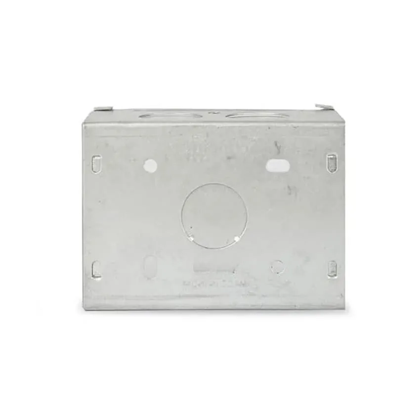 Schneider Electric 3 Modules 0.8 mm Thickness Metal Box, ME0103