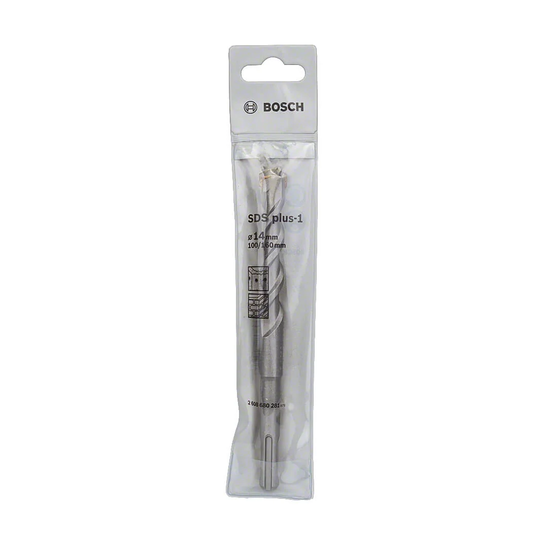 Bosch 14 x 160 mm SDS plus-1 Drill Bits, 2 608 680 281