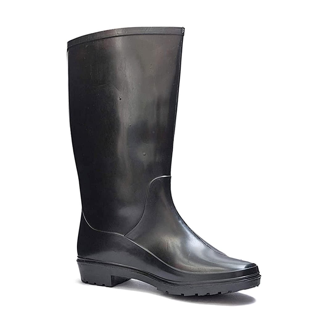 Hillson 101 Black Dual Density PVC Safety Gumboots