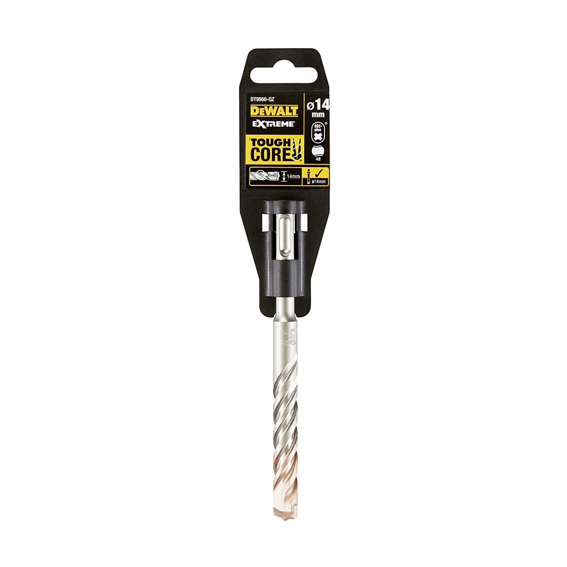 Dewalt 14 x 160 mm Extreme SDS Plus 2 Cutter Drill Bit, DT9566-QZ