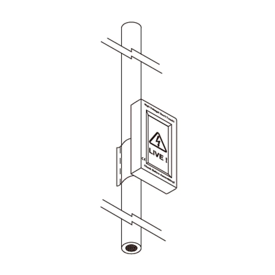Kusam-Meco 3KV - 7KV Pole Mounting High Voltage Detector, 285HD-A