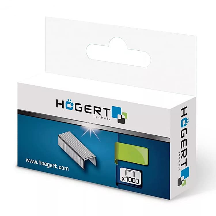 Hogert 10 mm Staples (Pack of 1000 Pcs), HT2C054