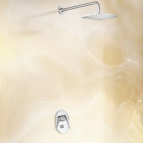 Kohler Vive Recessed Bath & Shower Trim With Diverter In Polished Chrome Finish, K-23971IN-4FP-CP