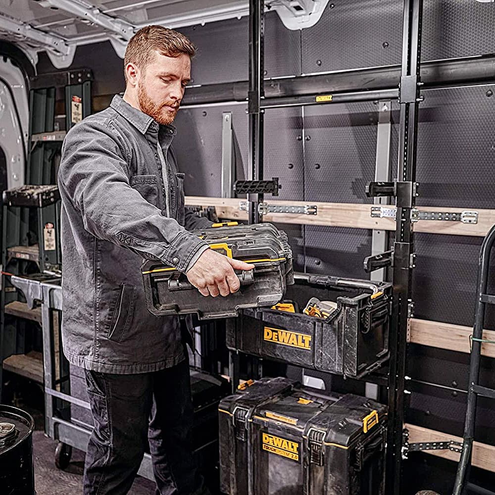 Dewalt Toughsystem 2.0 (DS400) Large Stackable Tool Box With 50 Kg Load Capacity, DWST83342-1