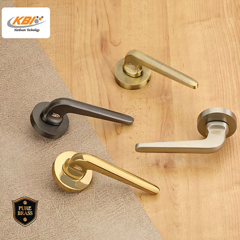KBI Canon Gold PVD Mortise Handle