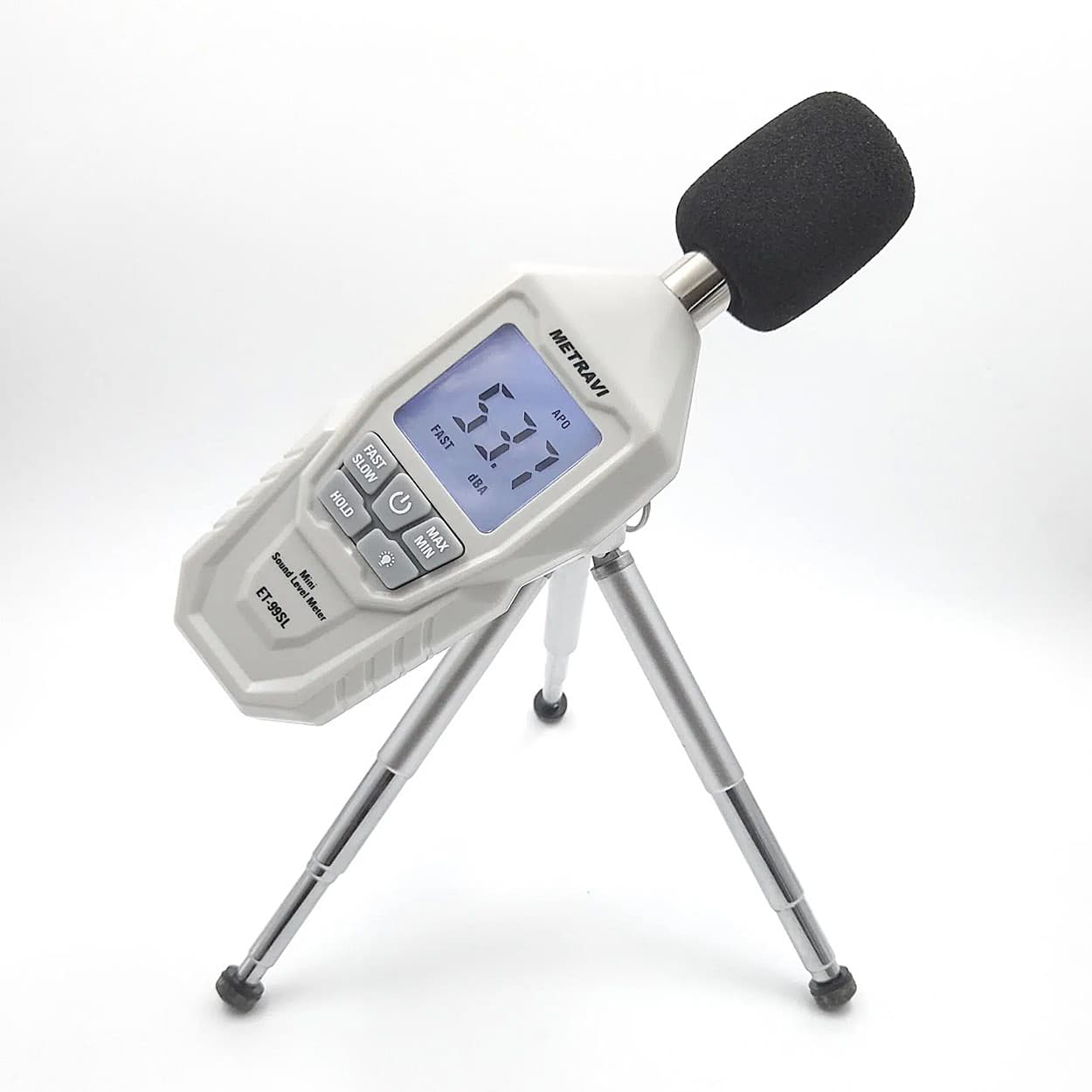 Metravi 3-1/2 Digits Digital Sound Level Meter (Mini Environment Meter), ET-99SL